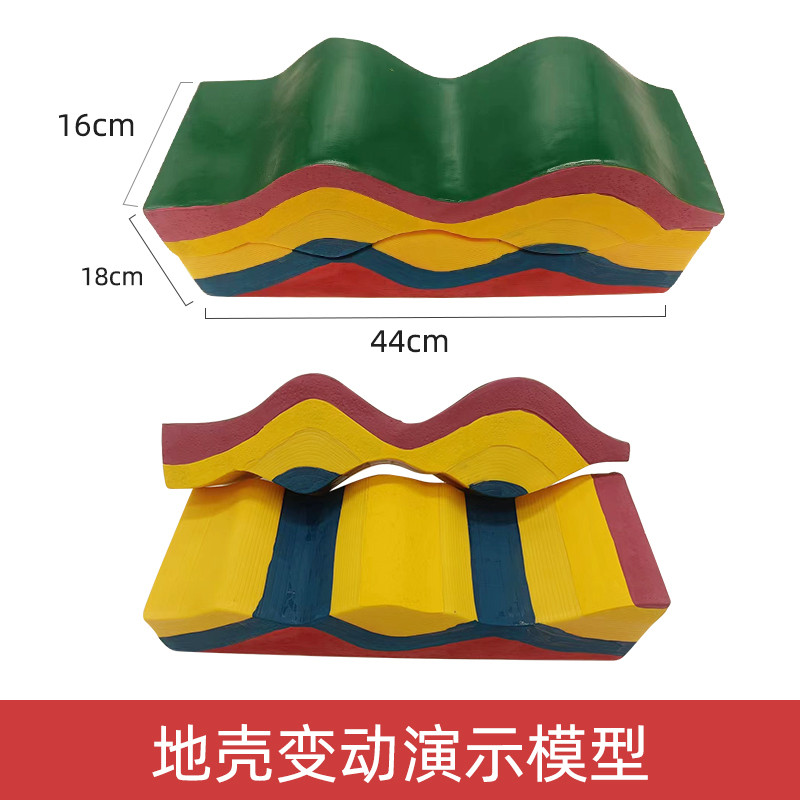 地壳变动演示模型