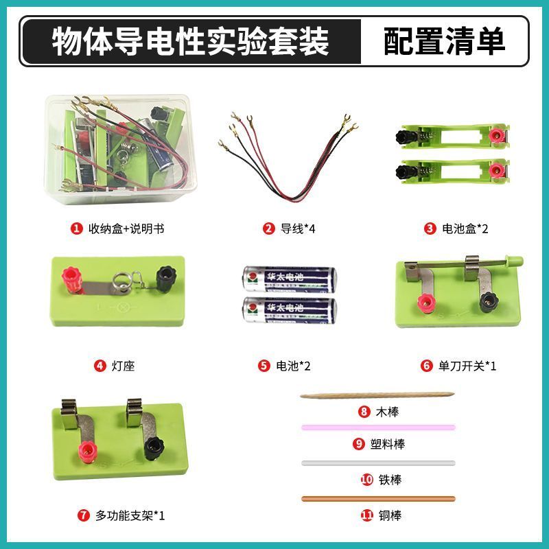物体导电性实验套装